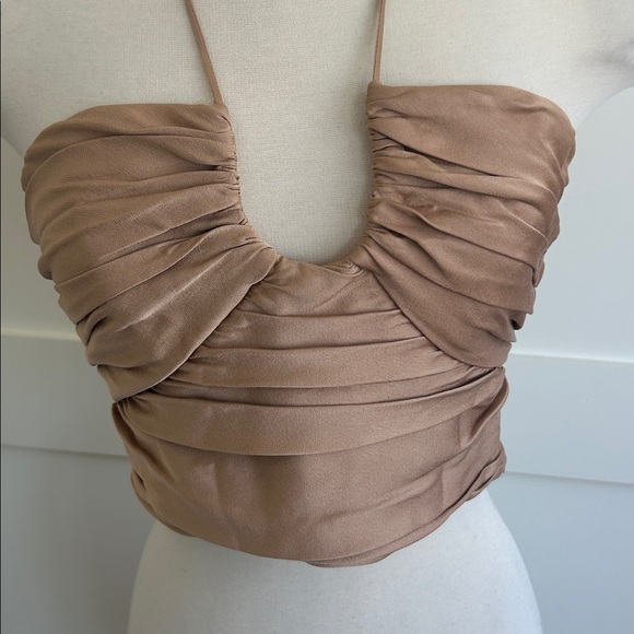 Zara Ruched Halter Top - Picture 4 of 8